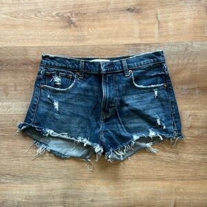 Abercrombie & Fitch the mom short-mid rise